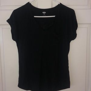 Black v neck